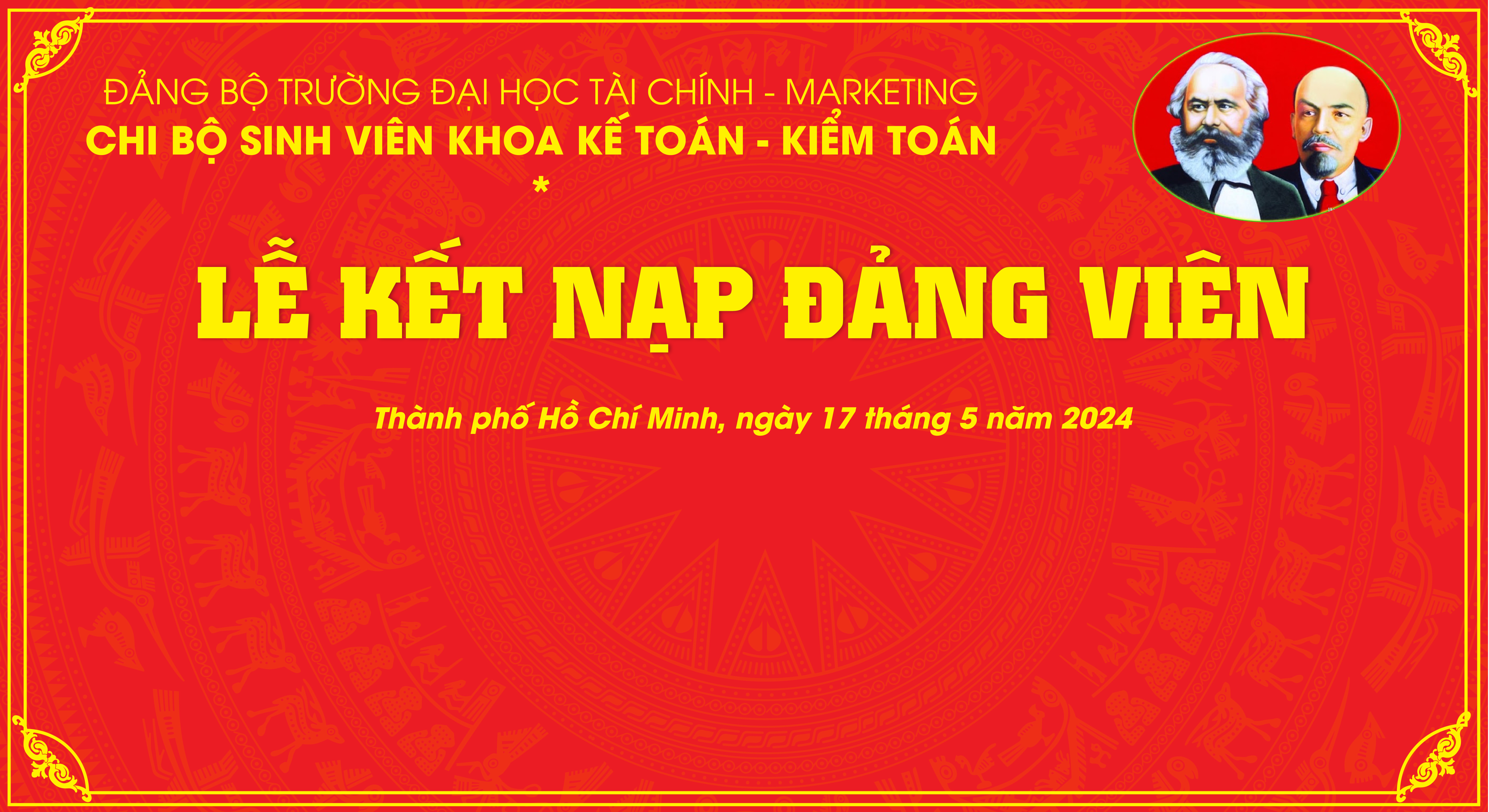 Chi bộ sinh viên khoa Kế toán- Kiểm toán Tổ chức Lễ kết nạp Đảng viên và  tham quan triển lãm ảnh với chủ đề “Chiến thắng Điện Biên Phủ - Sức mạnh Việt Nam thời đại Hồ Chí Minh”